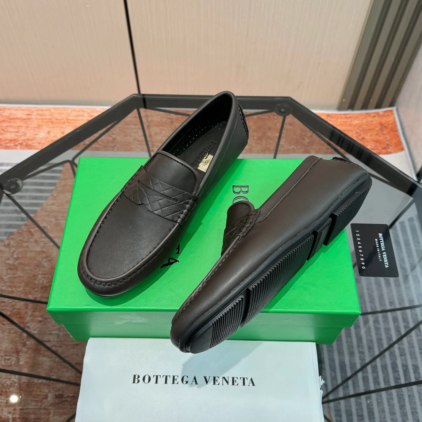 Men's shoes 💰560 [Botte* Venetta (BV)] Official website synchronization, high-end quality! 38-45